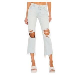 We The Free Maggie Straight Jean in Light Wash Size 29